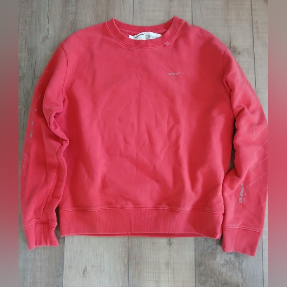 Rare Off-White Unfinished Arrows Sweatshirt Men's Size M